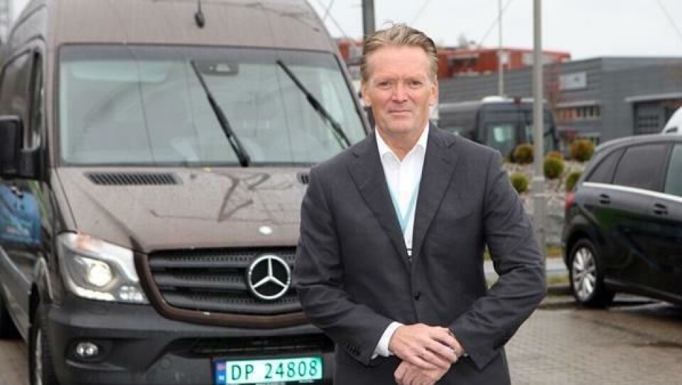 TAR GREP: Fem måneder og tre dager etter at han inntok konsernsjefkontoret, presenterte Bjørn Maarud onsdag «nye» Bertel O. Steen.