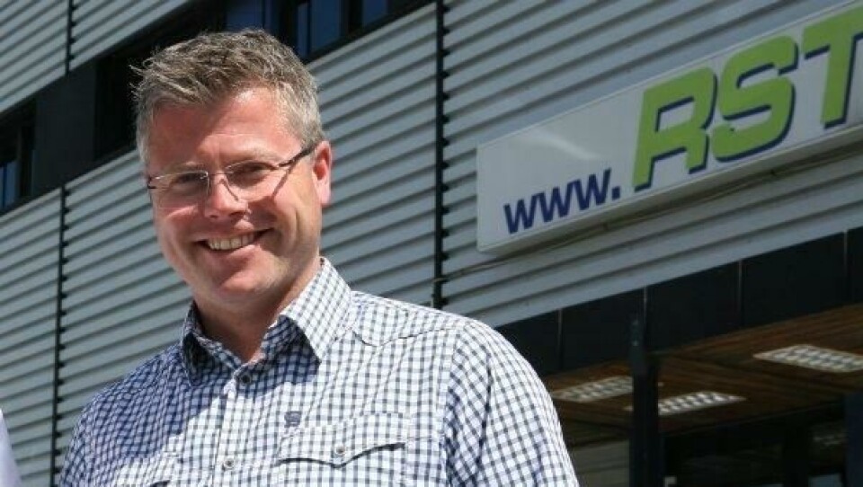 Daglig leder Richard Sæther forteller at selskapet får navnet RST Logistics fra 1. november.