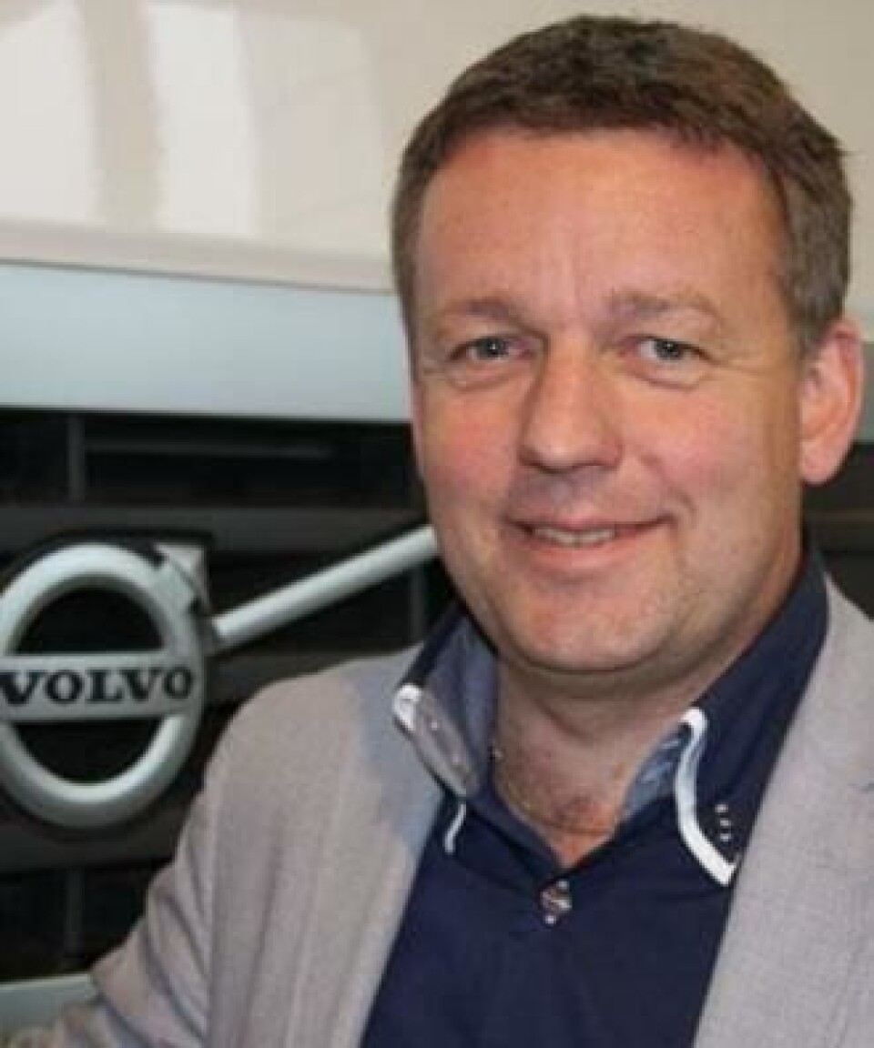 Erik Engelien er toppsjef for virksomheten i både Volvo Trucks og Renault Trucks i Norge.