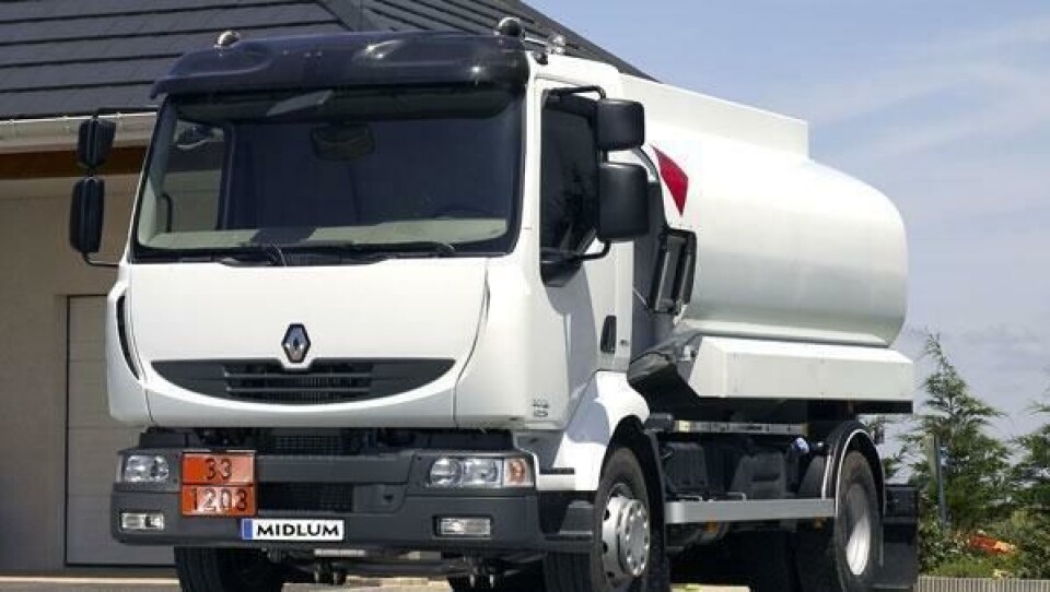 Renault Midlum med elektronisk stabilitetskontroll.
