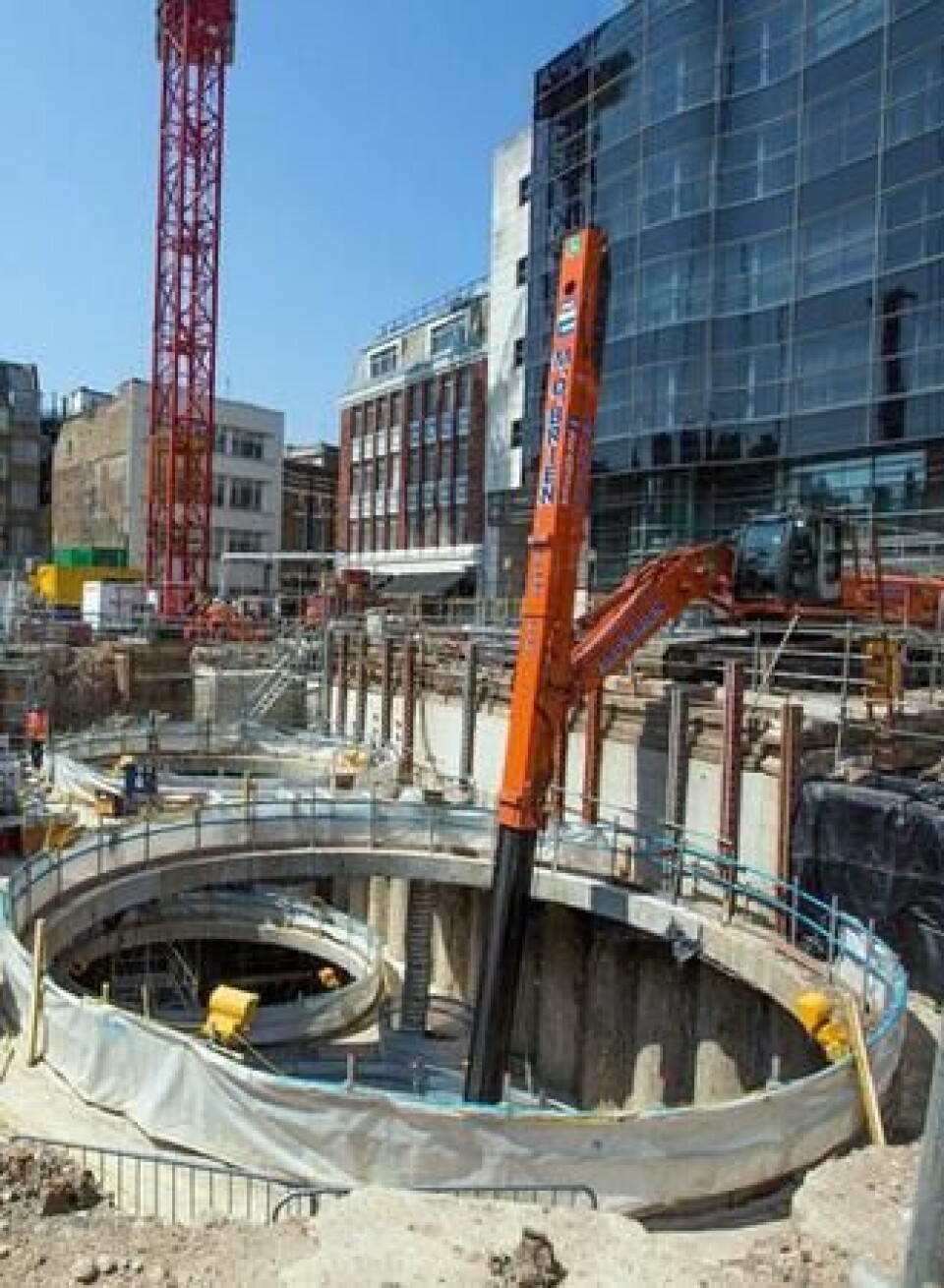 Crossrail-prosjektet beskrives som Europas største byggeprosjekt i øyeblikket.
