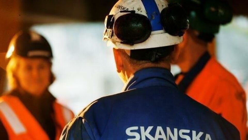 Positivt for Skanska
