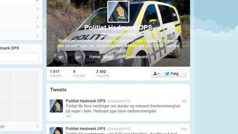 Politiet har stengt E6