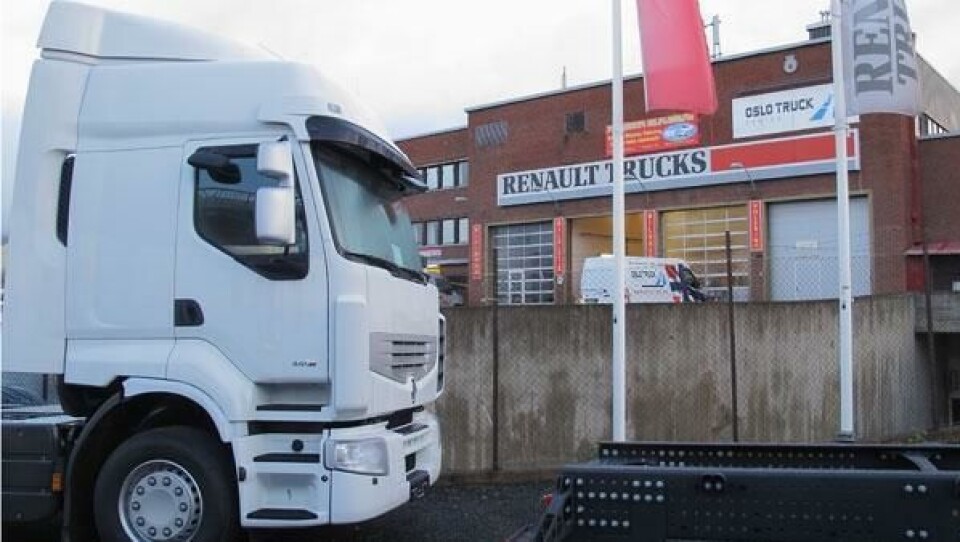 Renault Trucks-forhandleren Oslo Truck Center AS er i full drift.