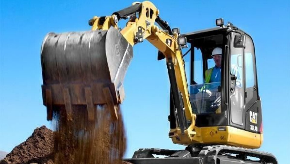 Cat 302.4D er snart i Norge.