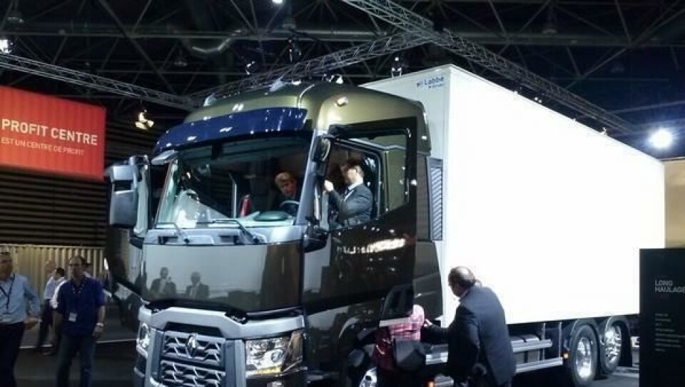Det var stor interesse for det nye lastebilprogram lansert av Renault Trucks 11. juni.