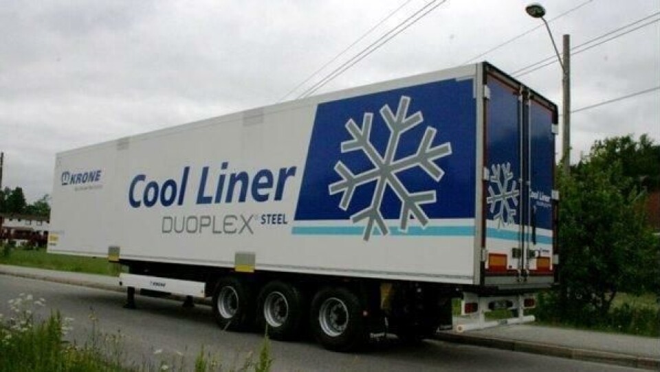 Ny frysetrailer på det norske markedet.