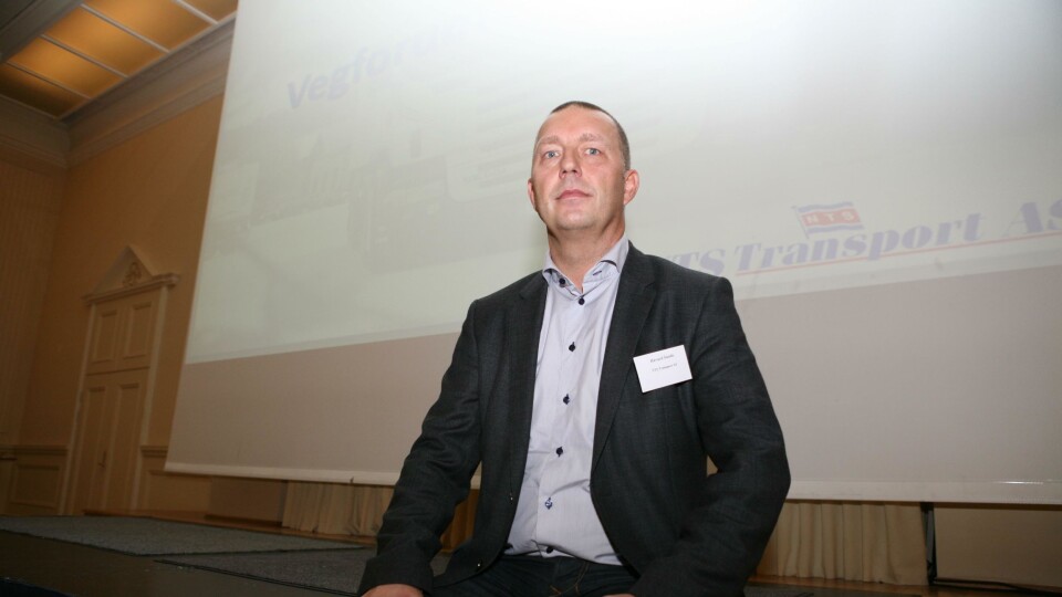 Håvard Sunde undertegnet kontrakten om ny trøndersk transportaktør i dag.