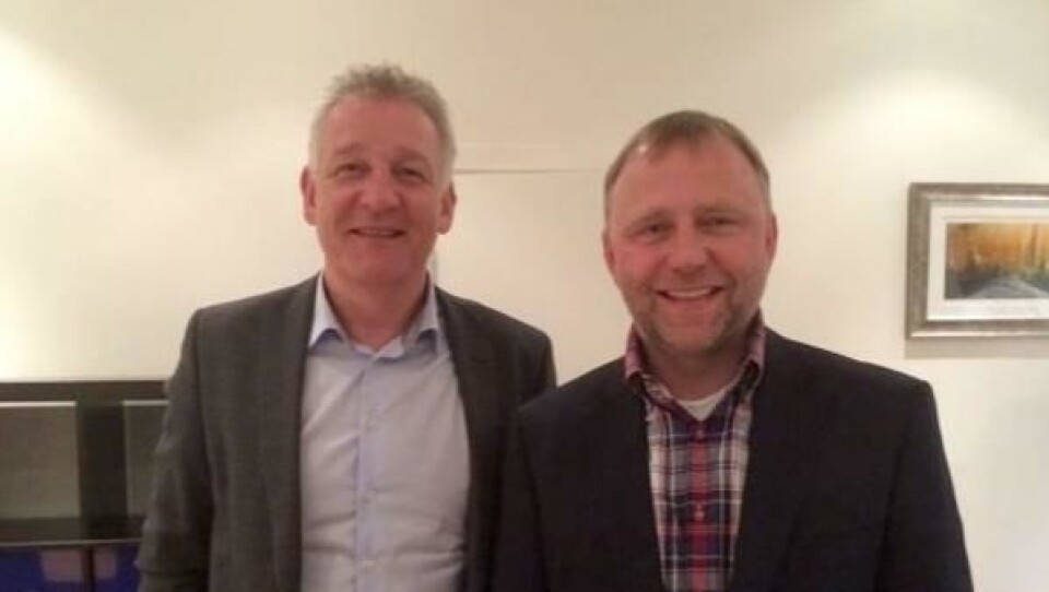 Geir M. Aarstad og Rune Isachsen.