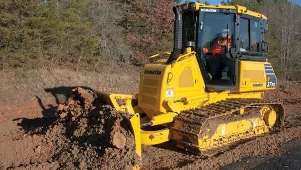Ny liten dozer fra Komatsu