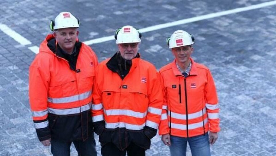 Fra venstre: Ingmar Austevoll, Carl Inge Veland og Erlend Bygnes.
