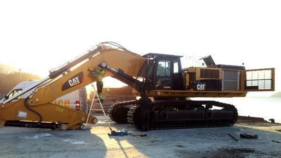 Ny Cat-graver til Norsk Stein