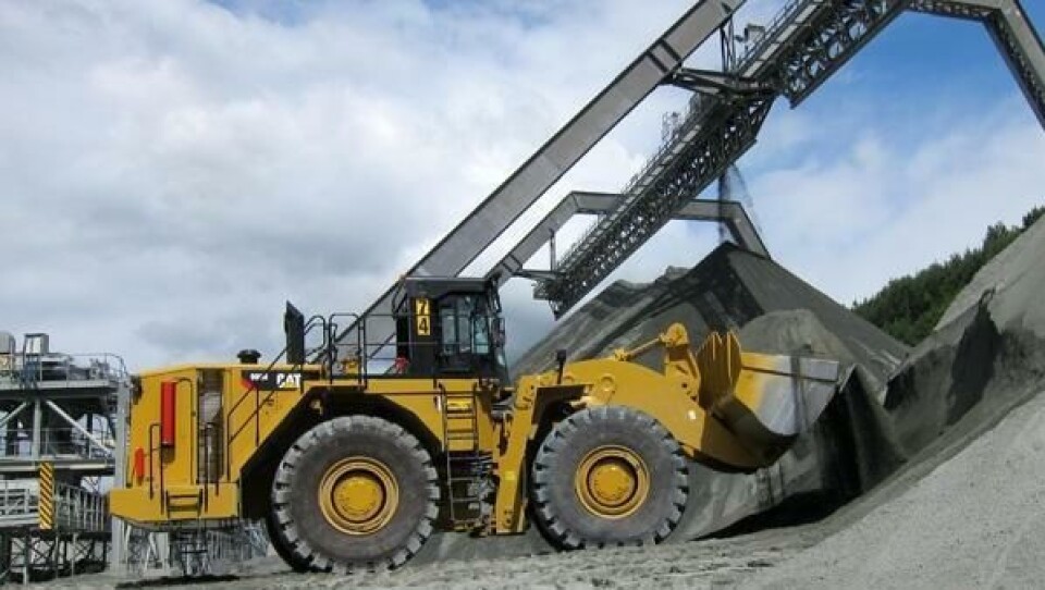 Ny Cat 990H til Norsk Stein