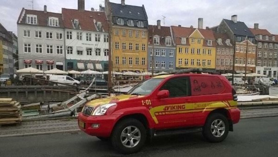 Norske Viking skal berge dansker