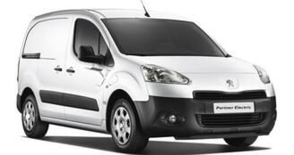 Den nye Peugeot Partner Electric er valgt som varebilen som inngår i avtalen.