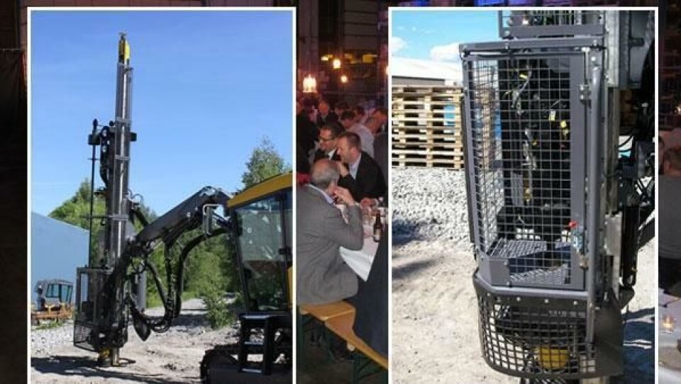 Slik blir beskyttelsesgitteret på alle boreriggene fra Atlas Copco.