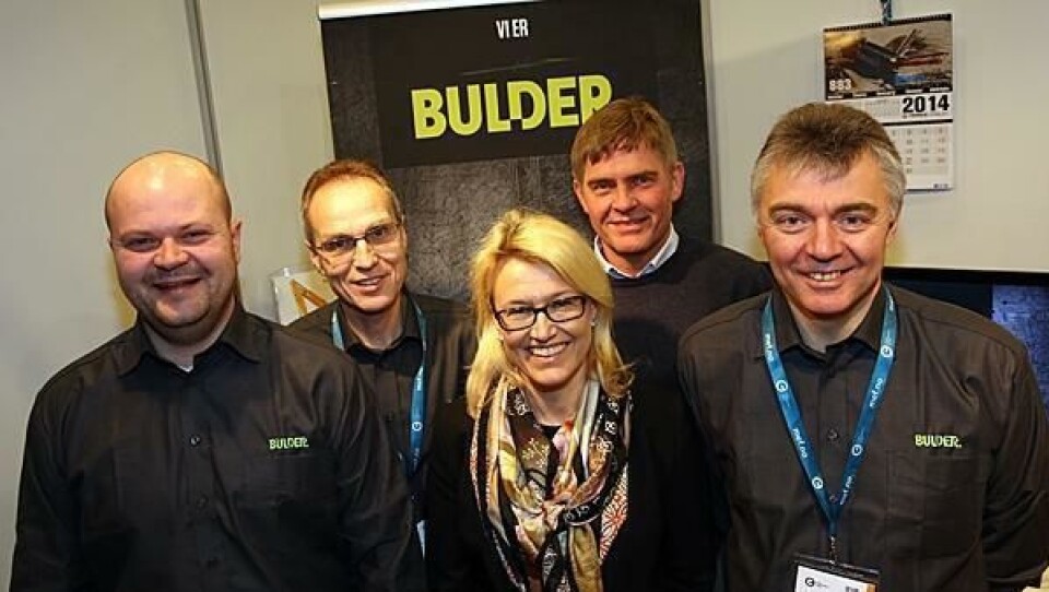 Bulder-organisasjonen vil jobbe videre: Fra venstre: Truls Østerud, Tom Lillestrøm, Ingrid Tjøsvold, Frede Farsund og Arne Bjarte Tveit.