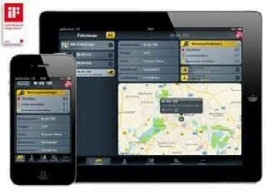 MAN har nettopp utvidet tilgangen til TeleMatics ved hjelp av en prisbelønt app for smarttelefon og nettbrett.