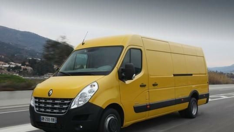 Renault Master fås med bakhjulsdrift fra 3,5 tonn og oppover. Den kan bestilles med single eller doble bakhjul.