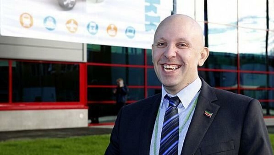 MT-PRISEN 2014: Jo Eirik Frøise ble tildelt Moderne Transport-prisen for 2014. Utdelingen skjedde i forbindelse med festmiddagen på konferansen «Transport og Logistikk 2014» på Gardermoen.