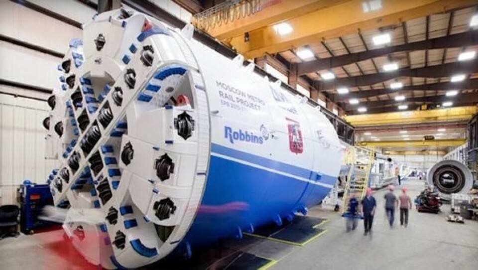 Illustrasjonsbilde Robbins-TBM