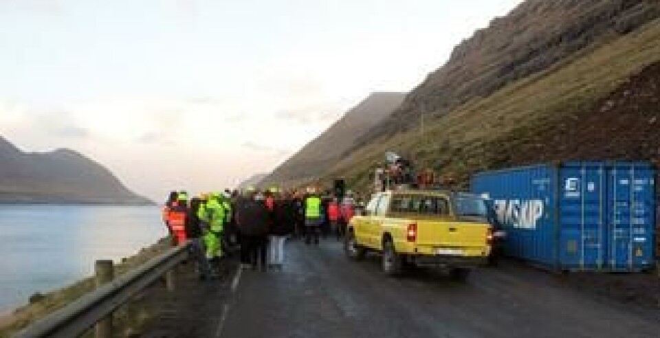 FLOTT NATUR: På Færøyene er det stort sett snøfritt om vinteren, noe som skal bli deilig for flere LNS-ansatte.