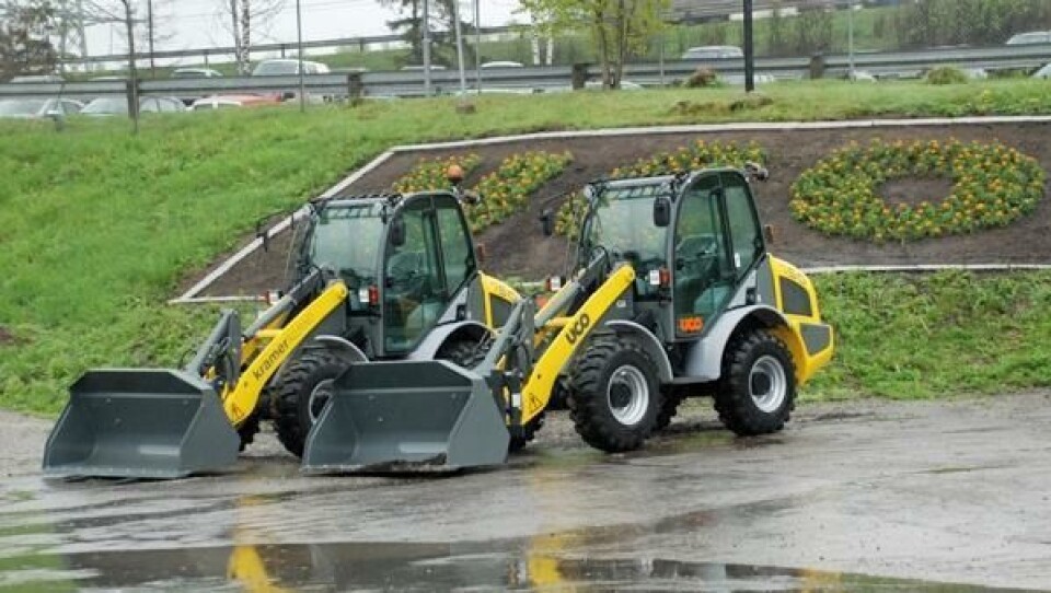 To nye Kramer 750 hos Utleiecompagniet i skedsmo kommune i Akershus.