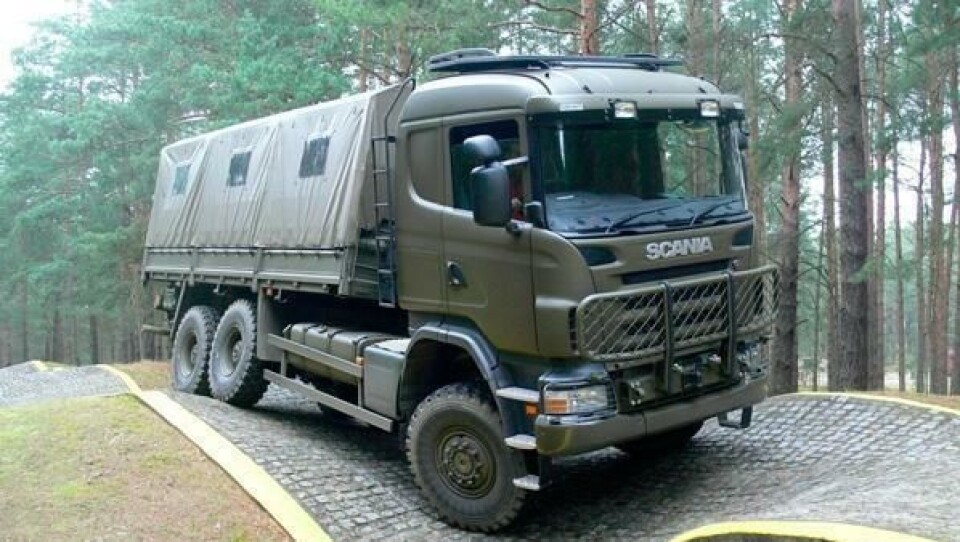 Finland kjøper Scania-lastebiler til sitt forsvar.