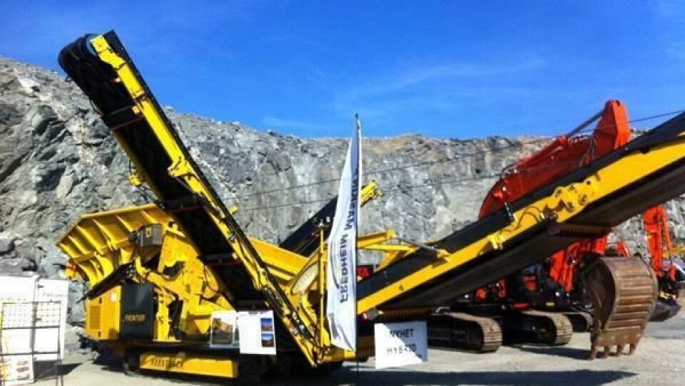 Keestrack-nyhet hos Fredheim Maskin