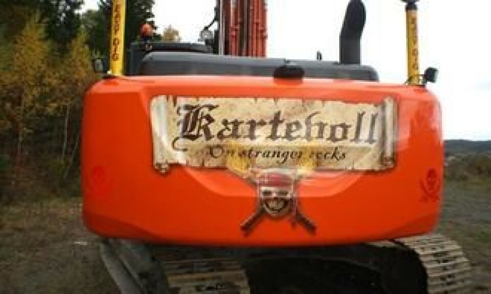 Kartevoll «On stranger rocks»