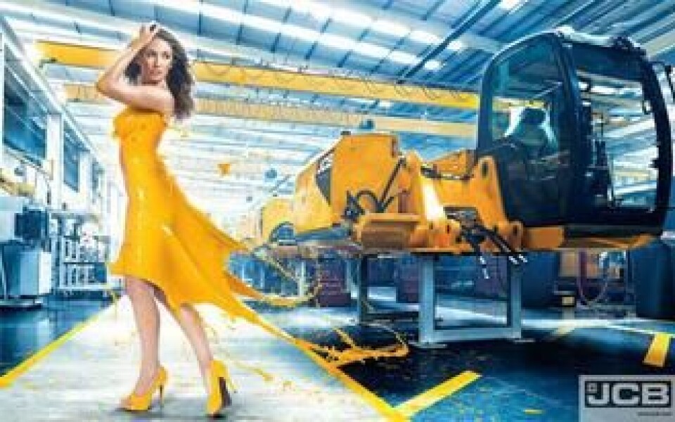JCB sprer det gule budskap