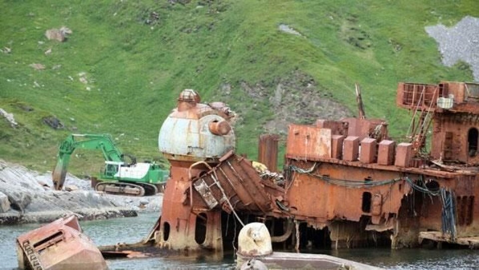 Fjerningen av «Murmansk» har vært et krevende prosjekt som har vakt internasjonal anerkjennelse.