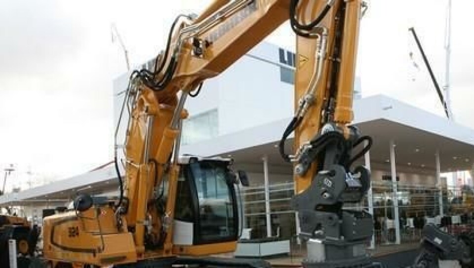 Liebherrs nye R924LC (24 tonn).