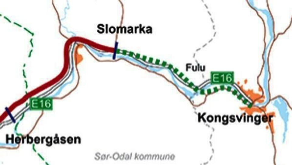 Infratek lavest på E16-prosjekt