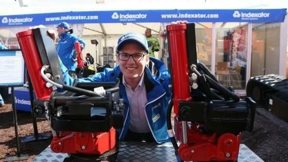 Fredrik Berggren hos Indexator hadde med seg en liten, men stor, nyhet til Norge.