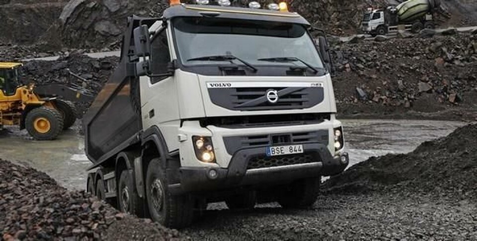 Volvos nye stjerne, anleggsbilen FMX, ikke bare dokumenterte, men viste også at den er en tøffing, robust, men komfortabel og fullpakket av moderne teknologi.