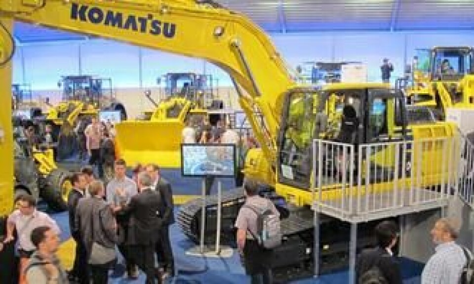 Hesselberg viser Bauma-maskiner