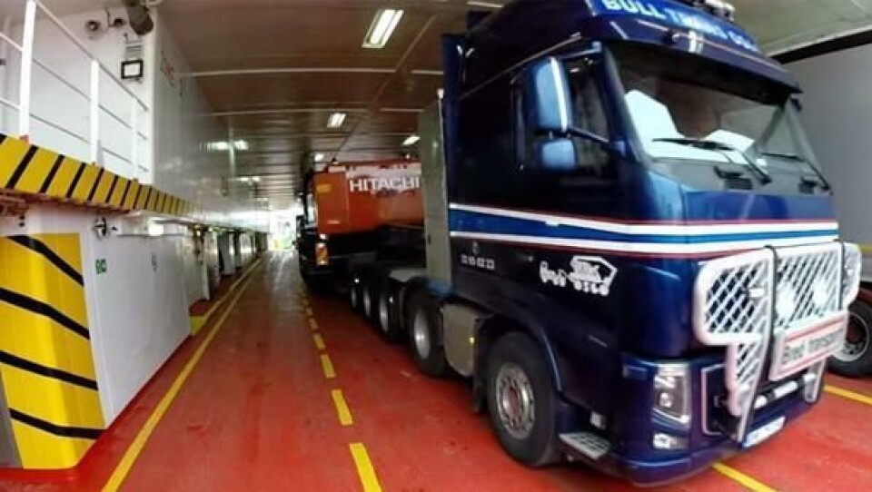 Her tar 75-tonneren ferja