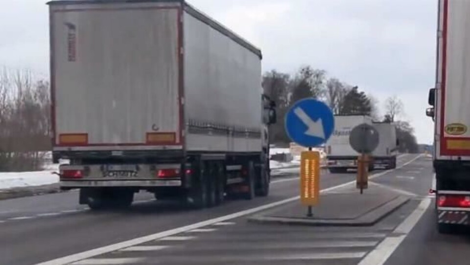 Her er transporten viktigere enn livet