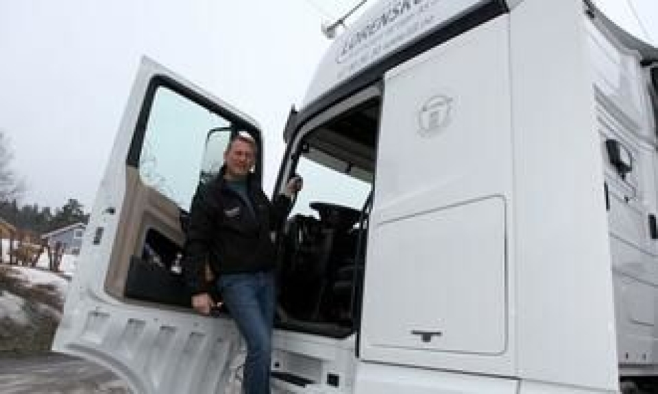 Daglig leder Finn Erik (Finken) Kalnæs i Lørenskog Distribusjon og Lager er vanligvis en glad mann; når han ikke tenker på tyverier og juks i bransjen.