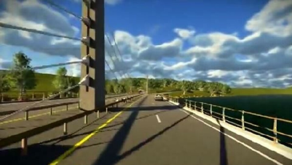 Henter stein i USA til ny E6