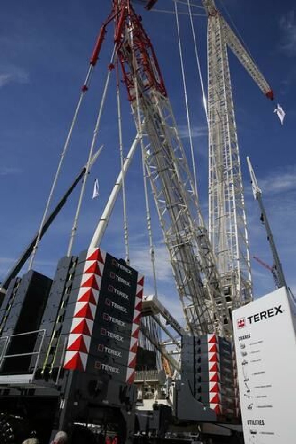 Terex Superlift 3800 er den største kranen som noensinne har vært vist på Conexpo.