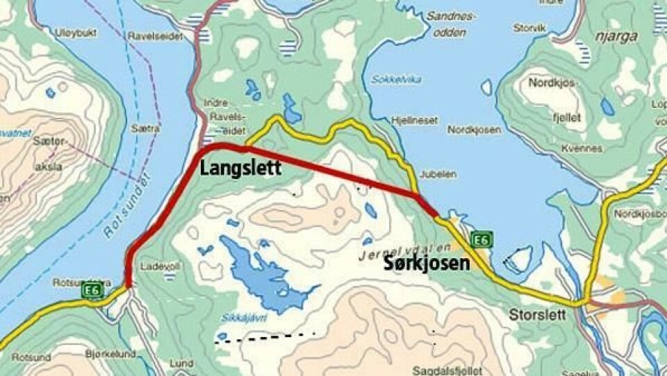 Grønt lys for E6 Sørkjosfjellet