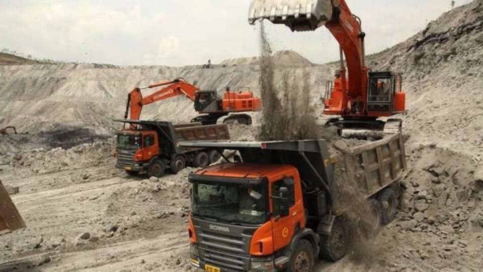 Gruveselskapet VPR digger Scania