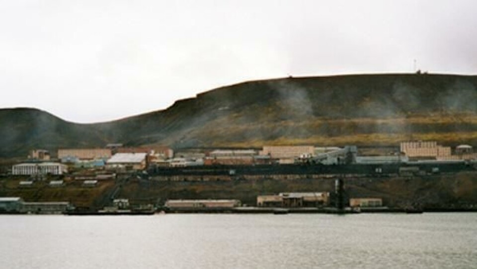 Ukrainer omkom ved gruven i Barentsburg.