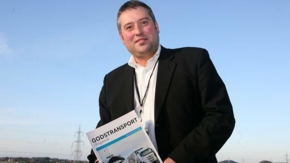 - Det er et tankekors at godstransport på vei øker kraftig, mens volumet på sjøgods reduseres, sier prosjektleder Joachim Weisser i Rogaland fylkeskommune til AT.no.