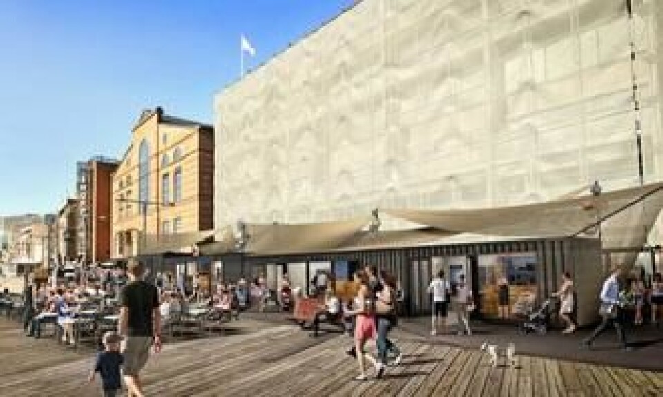 Gjør Aker Brygge til «containerhavn»