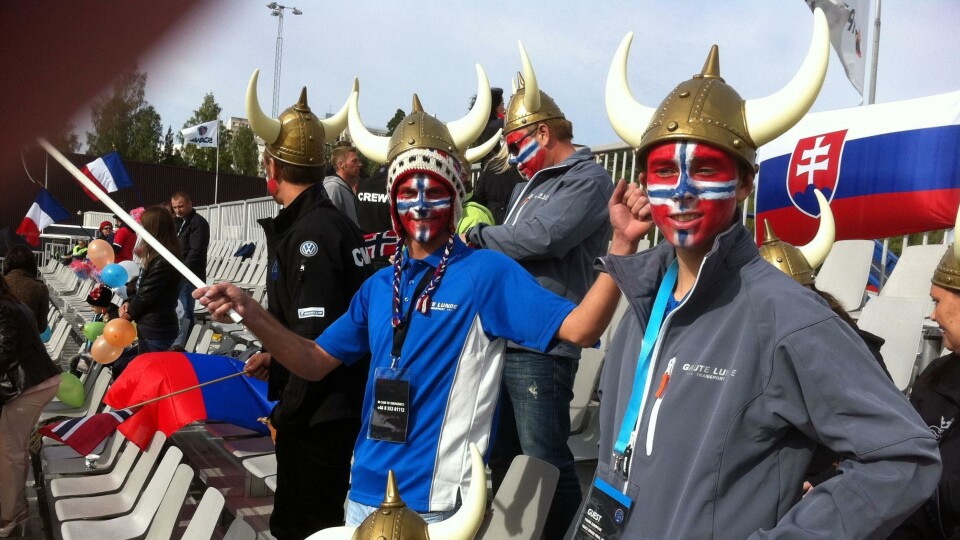 Martin Stødle fikk god støtte fra disse karene under YETD-finalen.