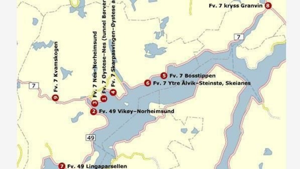 Lingaparsellen er en del av Kvammapakken som omfatter ni delprosjekt.