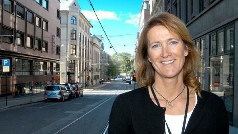 Kari Sandberg er første kvinne i sjefsstolen i EBA.